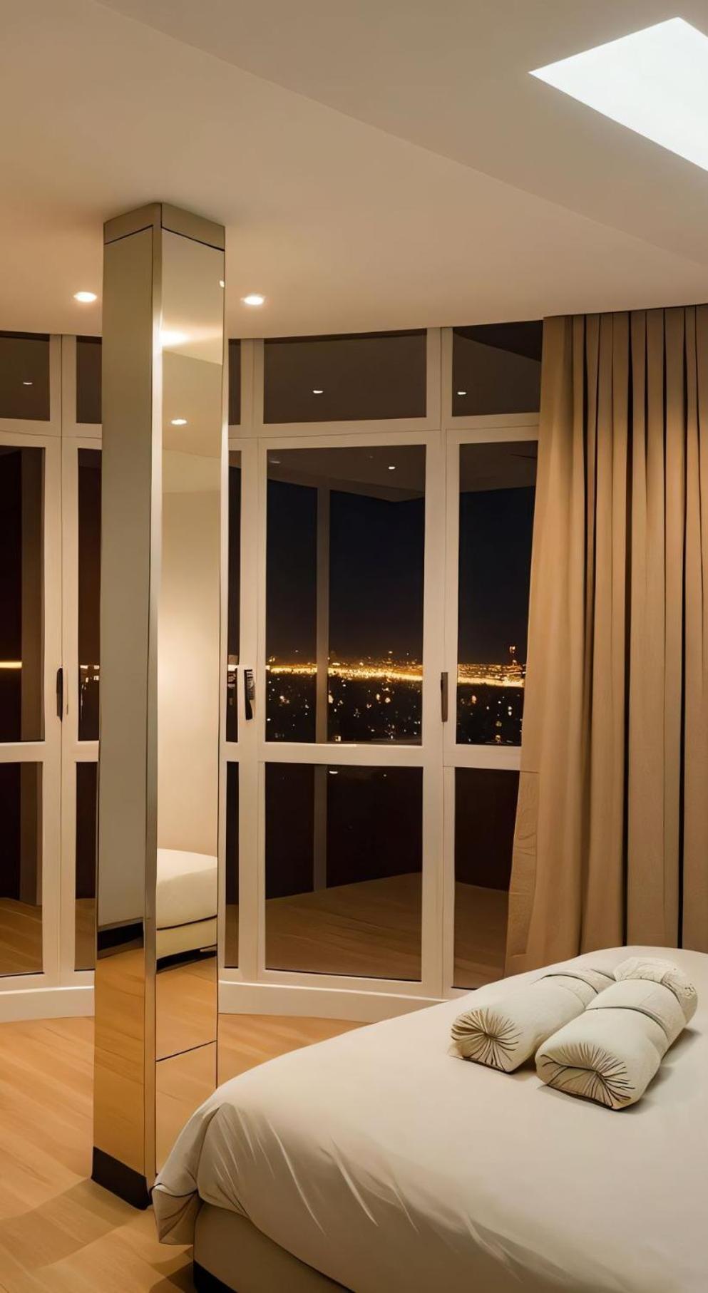 Amazing Appartement " Avec Climatisation " Au Centre Ville En Face Hilton & Gare Train De Tgv De Tanger 2N Танжер Экстерьер фото